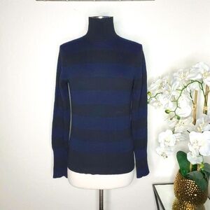 RAG & BONE ‘Careen’ Striped Mock Neck sweater